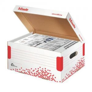 Esselte Speedbox Storage and Transportation Box - White - Outer