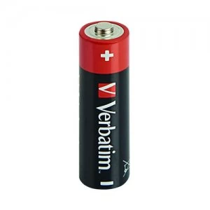 Verbatim AA Alkaline Batteries Pack of 4 49501
