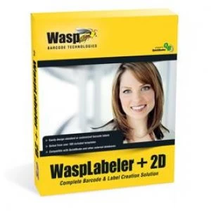 Wasp WaspLabeler +2D (1U) bar coding software