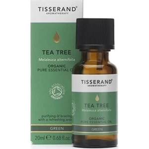 Tisserand Aromatherapy Tea Tree Organic Essential Oil 20ml