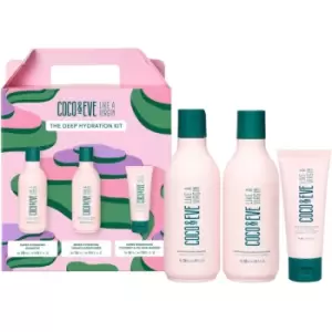 Coco & Eve Like A Virgin The Deep Hydration Kit Gift Set (for Shiny and Soft Hair)