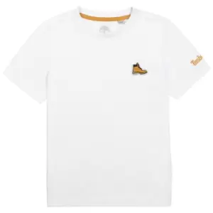 Embroidered Cotton T-Shirt with Short Sleeves, 8-16 Years
