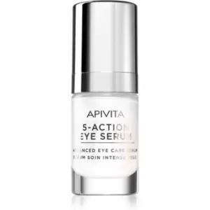Apivita 5-Action Eye Serum intensive serum for the eye area 15 ml