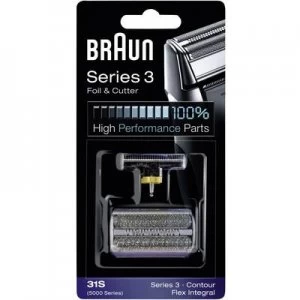 Braun 31S Foil and cutter Silver 1 Set