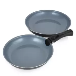 Tower Freedom 3 Piece Frying Pan Set Graphite