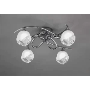 Fragma ceiling lamp 4 bulbs G9, polished chrome