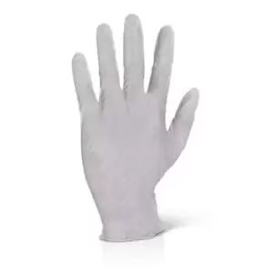 B-Click 2000 Latex Examination Gloves White - Size L - Box of 1000