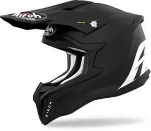 Airoh Strycker Color Carbon Motocross Helmet, black, Size S, black, Size S