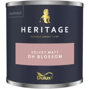 Dulux Heritage Velvet Matt DH Blossom Matt Emulsion Paint 125ml