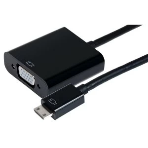 Maplin Mini HDMI Male to VGA Female Adapter Cable 3.5mm Jack USB Power Port 15cm