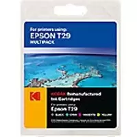 Kodak Ink Cartridge Compatible with Epson C13T29864012 29 CMYK Pack of 4