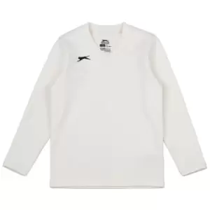 Slazenger Aero Sweatshirt Juniors - White