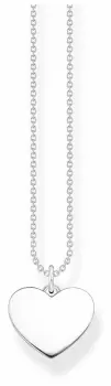 Thomas Sabo KE2128-001-21-L45V Sterling Silver Plain Heart Jewellery