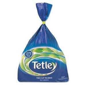Original Tetley 2 Cup High Quality Tea Bags Ref A01413 Pack 275