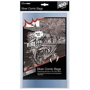 Ultra Pro Silver Comic Bags Pack 100