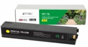 HP971YXL Yellow Remanufactured Ink Cartridge by JetTec H971YXL