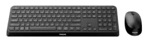 Philips 4000 series SPT6407B/40 keyboard Mouse included RF...