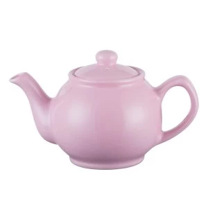 Price and Kensington Fine Stoneware Traditional 2 Cup Pastel pink Teapot 22 x 14 x 14 cm