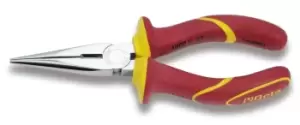 Beta Tools 1166MQ VDE 1000V Insulated Long Needle Nose Pliers 160mm 011660096