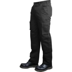 Cargo Trousers Black 30" W 31" Leg