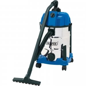 Draper WDV30SSB Wet & Dry Vacuum Cleaner