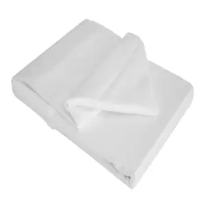 Belledorm 100% Cotton Sateen Flat Sheet (Kingsize) (White)