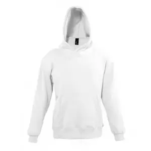 SOLS Childrens/Kids Slam Hooded Sweatshirt (4 Years) (White)