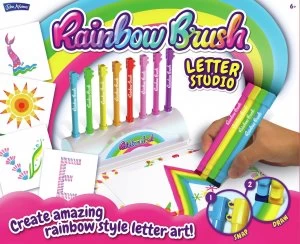 John Adams Rainbow Brush Letter Studio