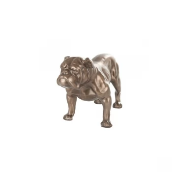 British Bulldog Standing Cold Cast Bronze Sculpture 13cm