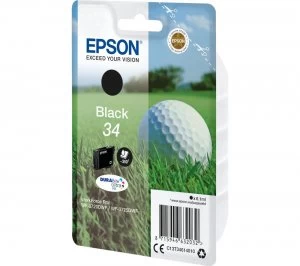 Epson 34 Golfball Black Ink Cartridge