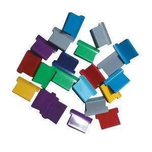 5 Star Office Ultra Clip 40 Refills Multi Coloured Box of 150