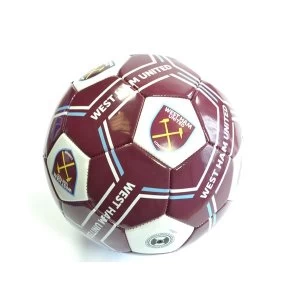 West Ham Sprint Ball Claret Size 5