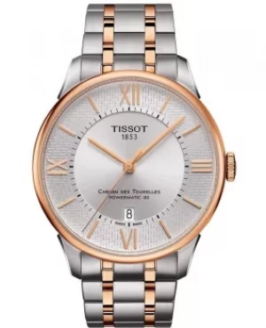 Tissot Chemin Des Tourelles Special Edition Silver Dial Stainless Steel Mens Watch T099.407.22.038.01 T099.407.22.038.01