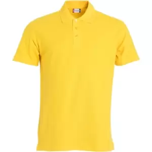Clique Mens Basic Polo Shirt (M) (Lemon)