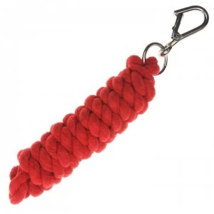 Roma Cotton Walsall Clip Lead Rope - Red
