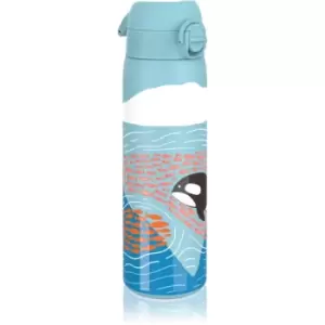 Ion8 Leak Proof stainless steel water bottle for children Big Whale 600 ml