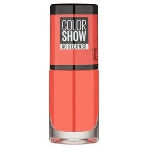 Maybelline Color Show 110 Urban Coral Nail Polish 7ml