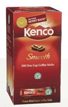 Kenco Smooth Roast One Cup Coffee Sachets - 200 Pack