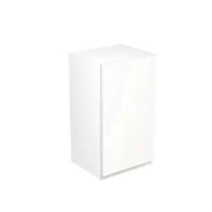 KitchenKIT J-Pull Handleless 40cm Wall Cabinet - Gloss White