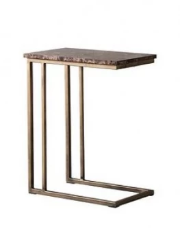 Hudson Living Emperor Marble Supper Table - Brown