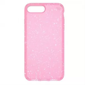 Speck Presidio 8 Plus Gold Glitter Bella Pink Phone Case IMPACTIUM Cle