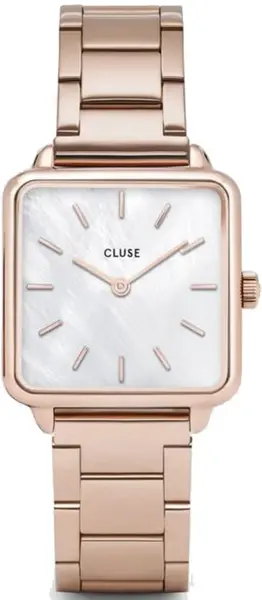 Cluse Watch La Tetragone Ladies - White CLS-045