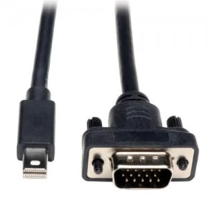 Tripp Lite Mini DisplayPort 1.2 to VGA Adapter Cable Active 6ft