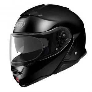 (S) Shoei Neotec 2 Plain Motorcycle Helmet Black