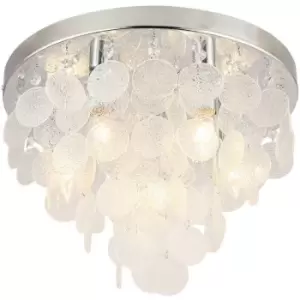 Zumaline Lighting - Zumaline Pardo Ceiling Light, Chrome, 6x E14
