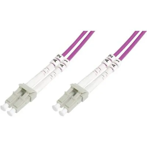 Digitus DK-2533-05-4 Fibreglass FO Cable [1x LC plug - 1x LC plug] 50/125 µ Multimode OM4 5m DK-2533-05-4