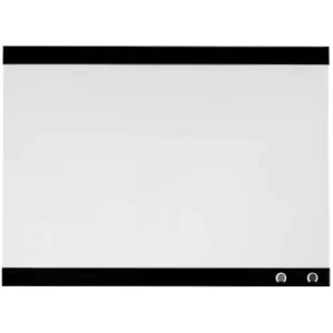 Nobo Magnetic Whiteboard with Note Clip 430 x 580mm