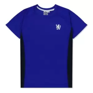 Source Lab FC Poly T-Shirt Juniors - Blue
