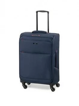 Rock Luggage Ever-Lite Medium 4-Wheel Suitcase - Navy