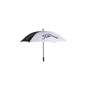 Titleist Tour Single Canopy Umbrella- Black/White